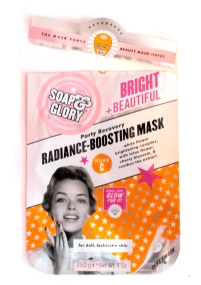 Soap &amp; Glory Bright and Beautiful Sheet Mask Review cropped